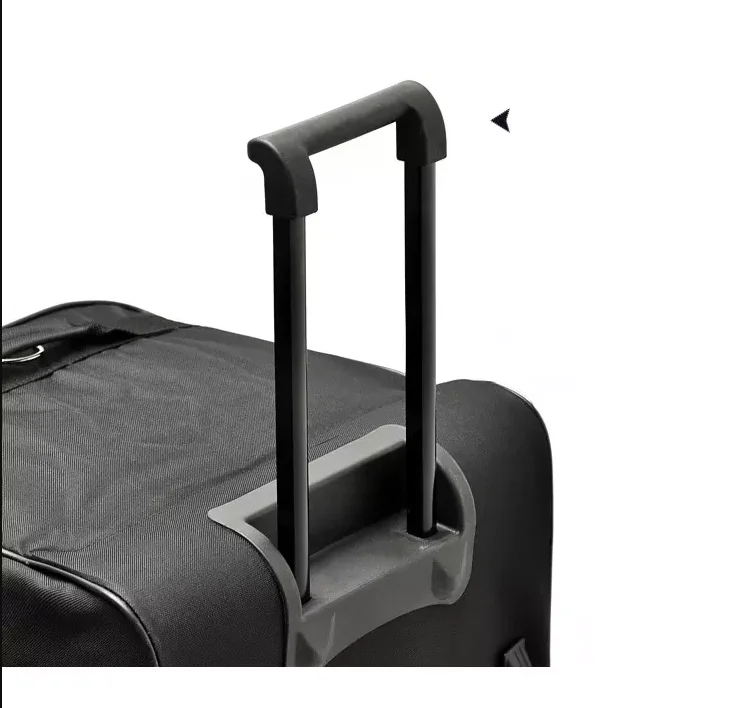 Custom Wholesale Black Foldable Luggage Bag Travel Trolley Bags With Wheel