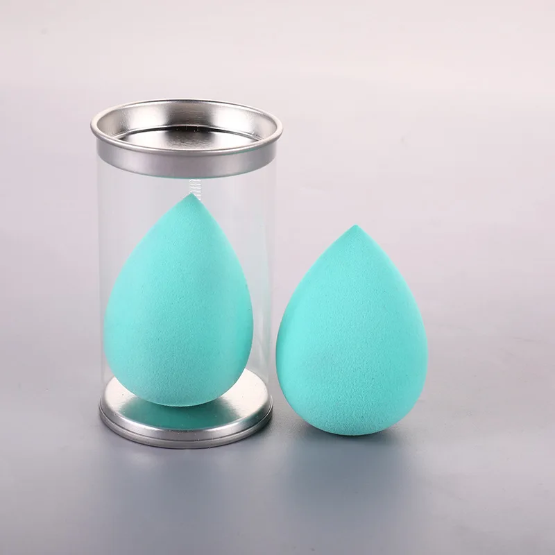 Laser Your Logo Beauty Sponges Makeup Sponges Green Makeup Tube With Sponge