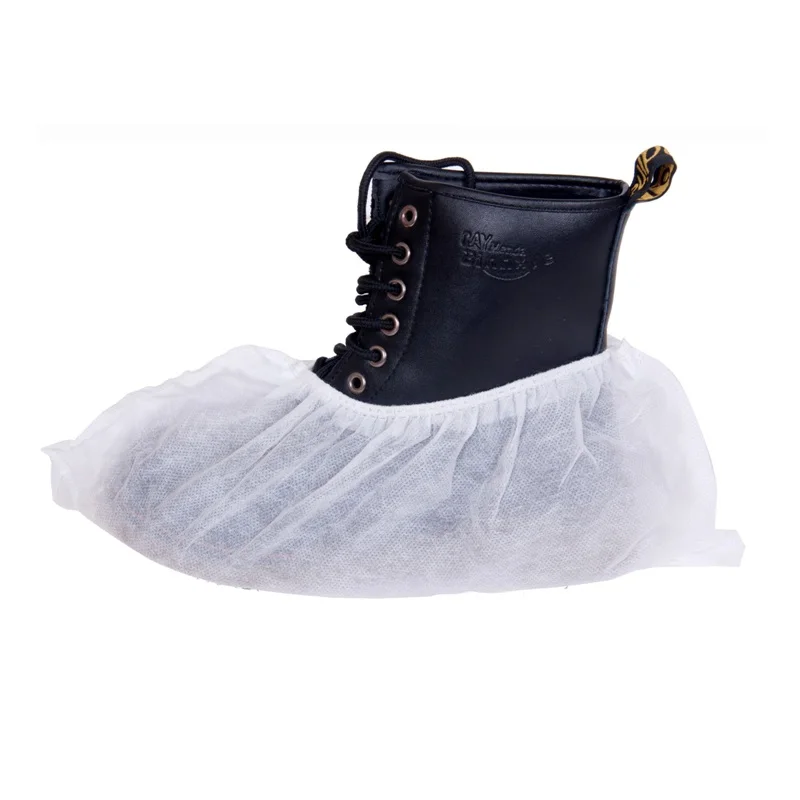 
Top Sale Single Elastic Band Contoured Styling Non Woven Disposable PP Shoe Cover 