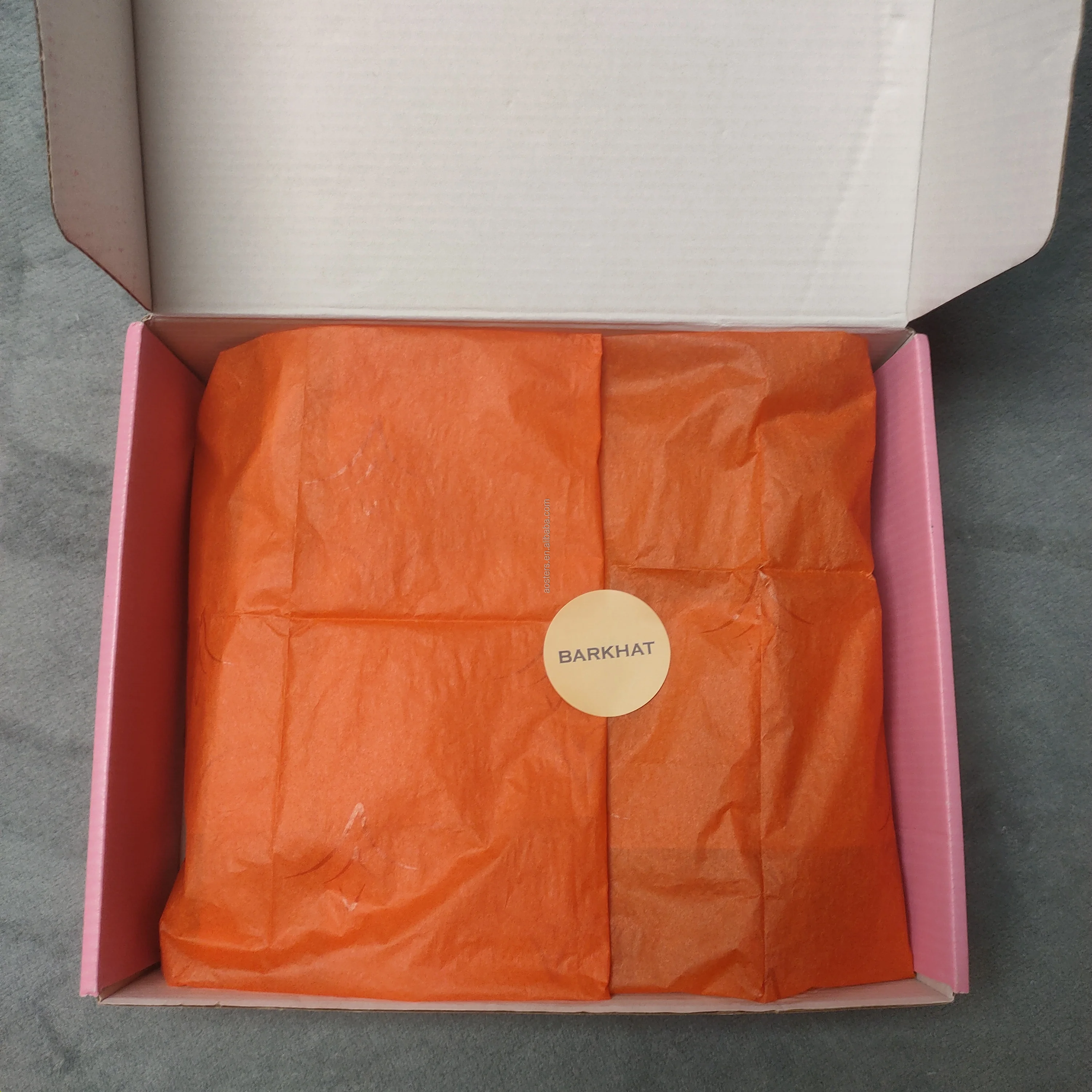 Custom LOGO printed bouquet gift wrapping tissue paper custom printed wrapping paper for packing