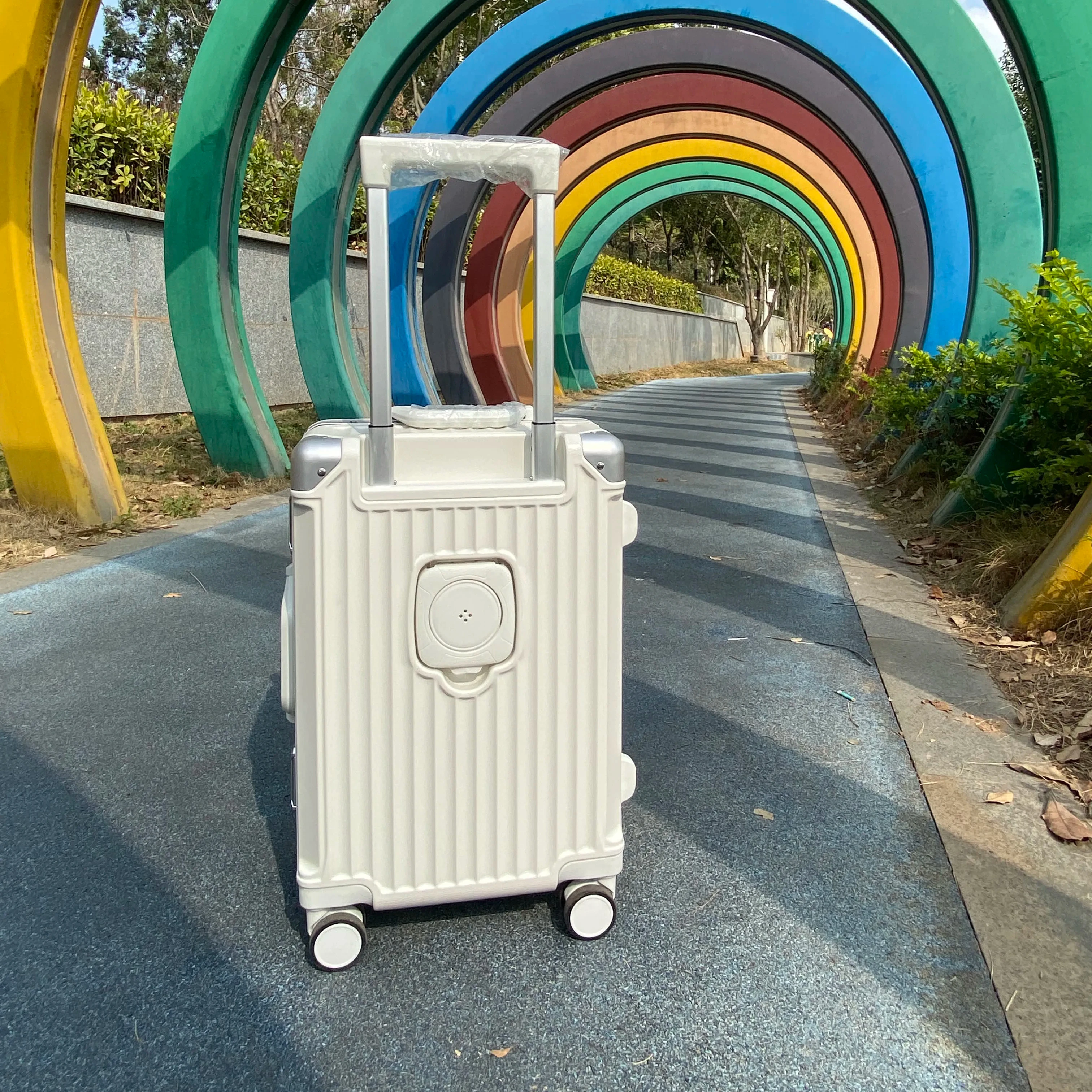 24 inch Aircraft-grade Composite ABS+PC Trolley Luggage Versatile Combination Trolley Luggage Custom Travel Suitcase For Women