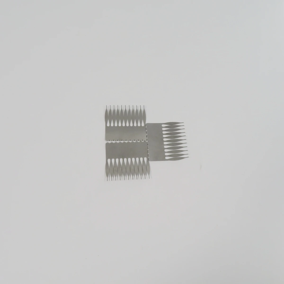 OEM ODM custom high quality  DIY Metal sheet   Hair Fork Clip