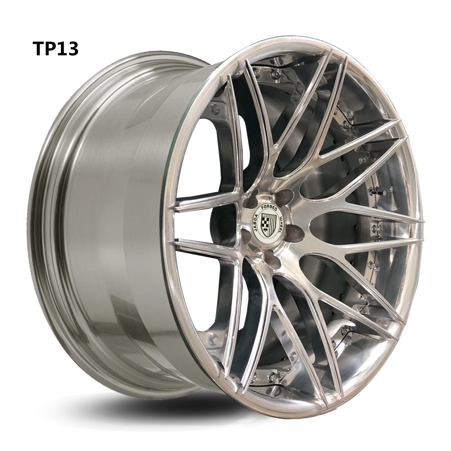 Best Selling Custom Luxury Two 2 Piece Concave Chrome Alloy Wheel 16/17/18/19/20 Inches 5x120  Rims