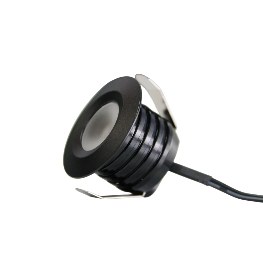 DC12V Aluminum Recessed Outdoor Lighting Warm White Mini Recessed Downlights Set Ceiling Lighting