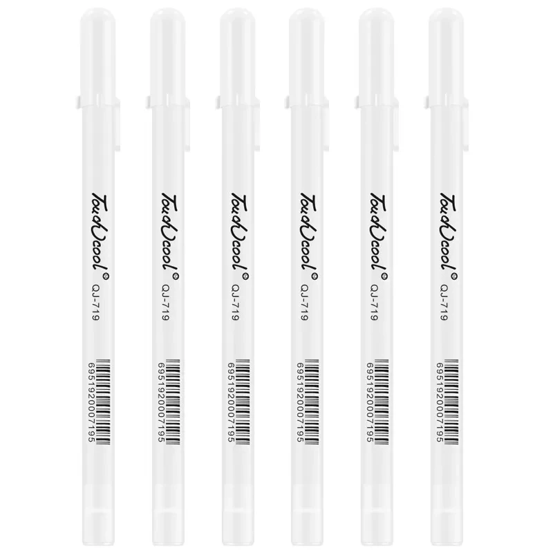 Glitter highlight Marker Pens Set  with  Permanent  ink Scrapbook Tire Pen Waterproof School supplies