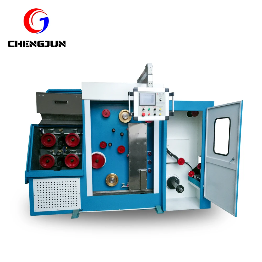 ZhangJiaGang ChengJun factory wire rod drawing machine solder wire manufacturing machine