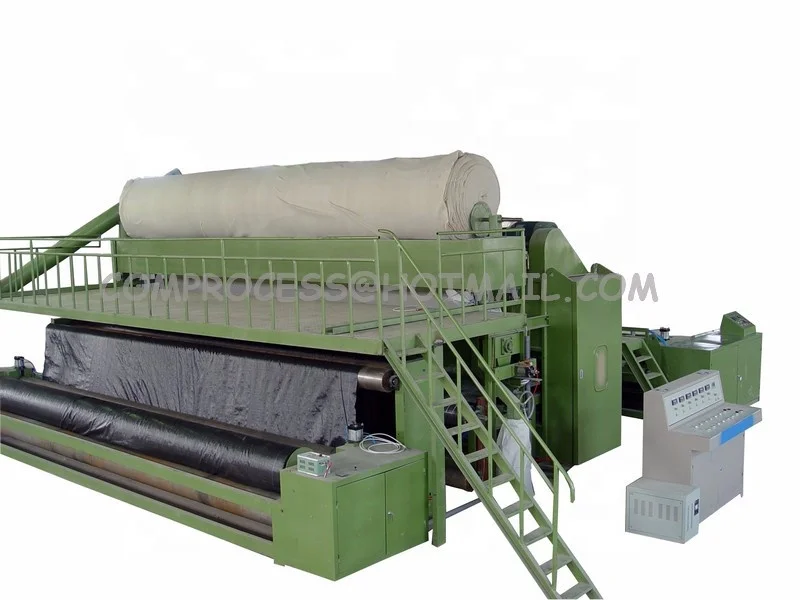 watercourse bentonite mat GCL geosynthetic clay liner production line