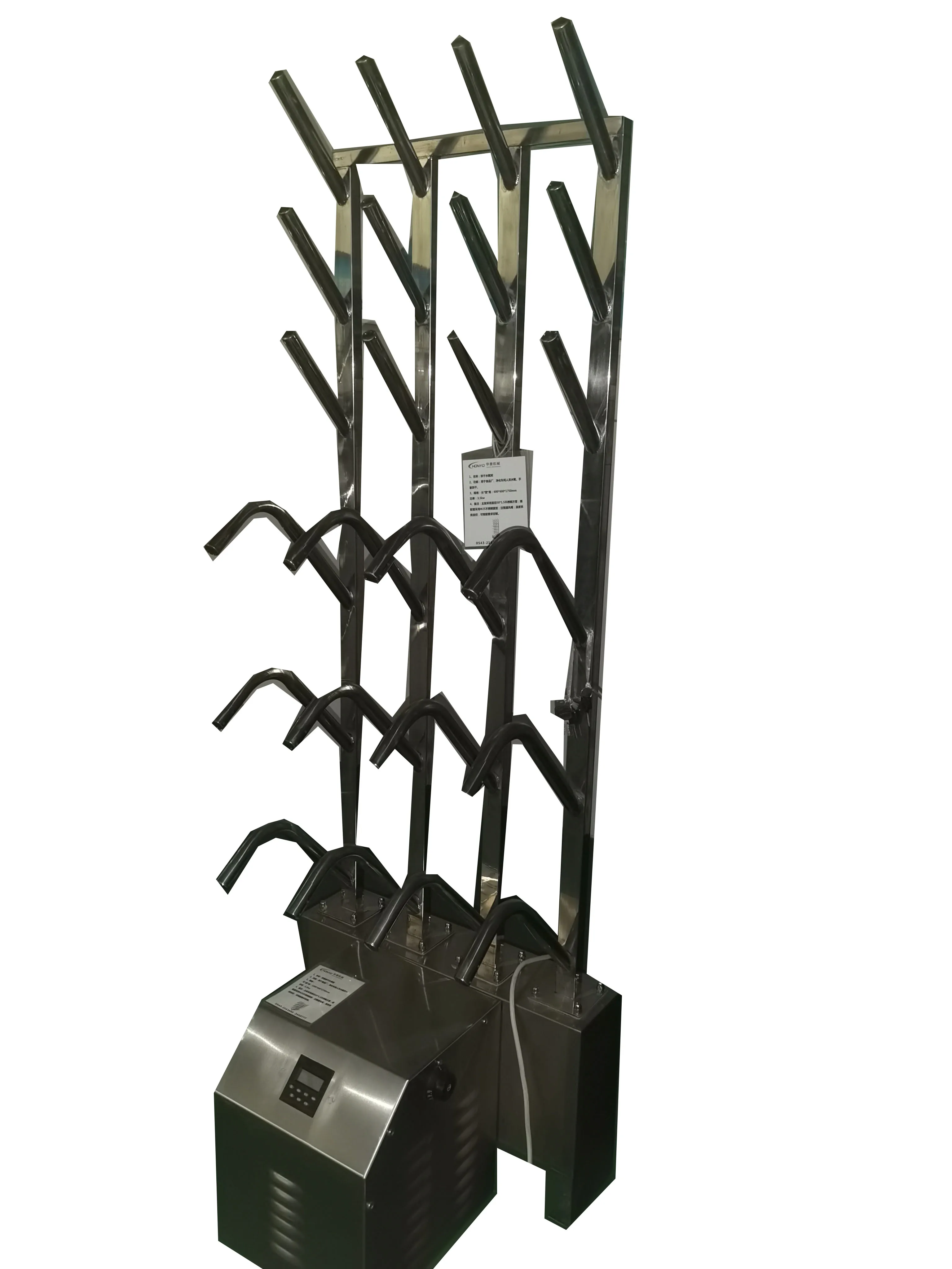 Automatic Thermostatic Stainless Steel Machines Shoe cleaning Electric Shoe Dryer Heater With Timer