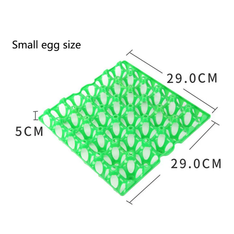Plastic 30 Holes Chicken Eggs Tray Egg Crate For Package Transport