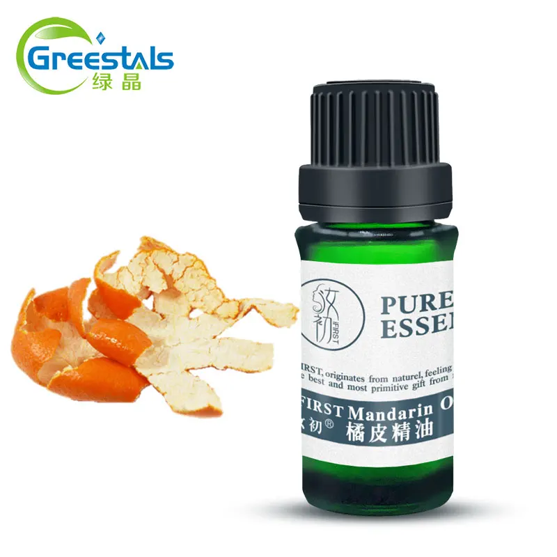 Factory Supply Mandarin Orange Peel Essential Oil Pure Fragrance Bulk Price Tangerine Oil with Kosher