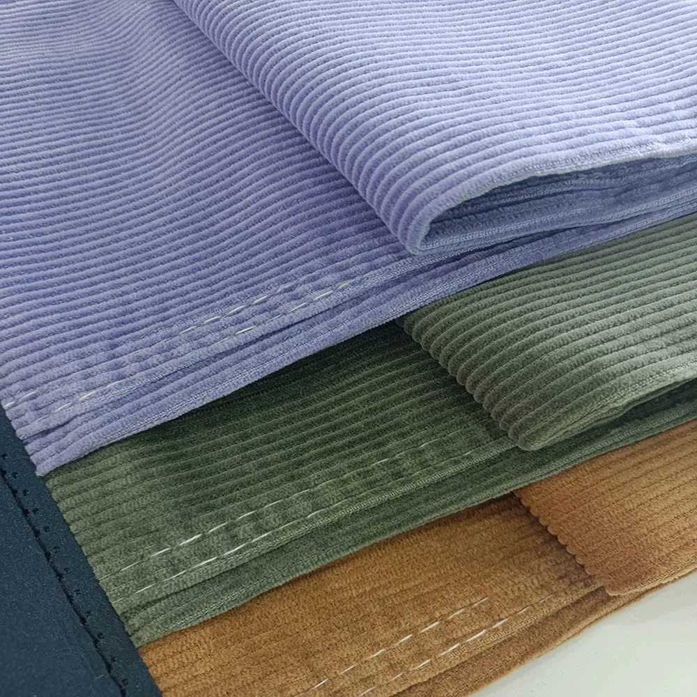 9 oz Custom high quality corduroy clothing fabric 100% cotton