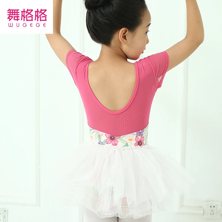 New Designs Leotards Long Sleeve High Quality Cotton Dance Girls Leotards