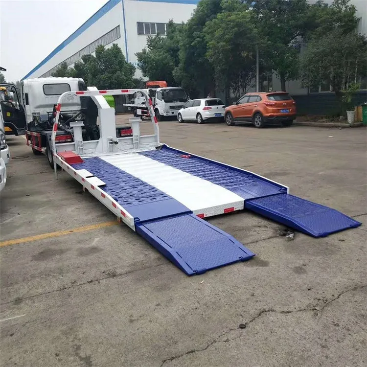 4-6 тонны задняя скользящая платформа для восстановления автомобиля