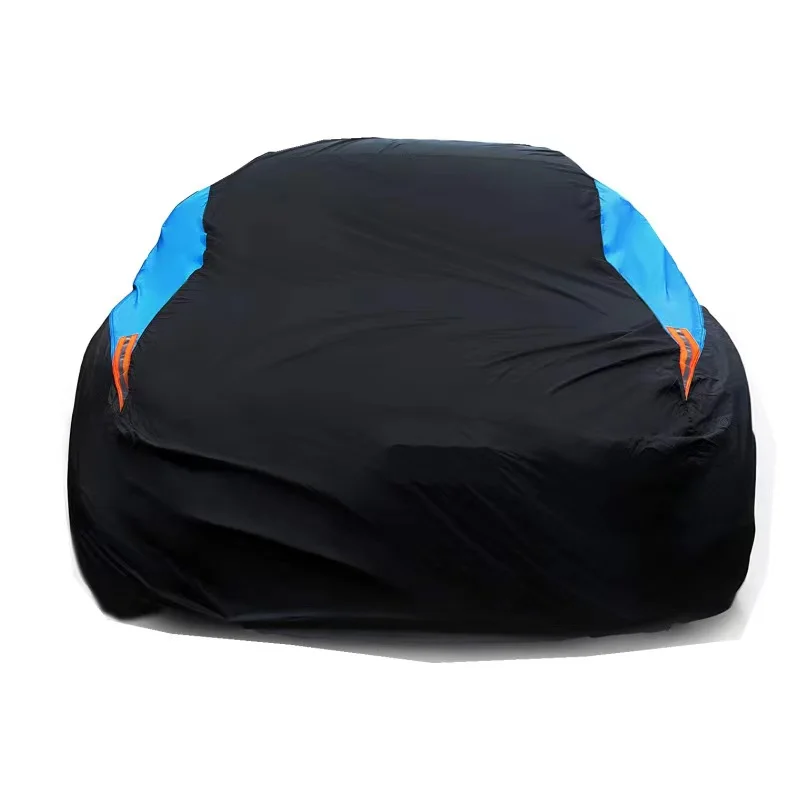 Car cover waterproof car cover with reflective strip color design has a variety of specifications to choose from