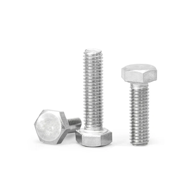 Factory wholesale stainless steel m12 m16 m38 hexagonal bolt