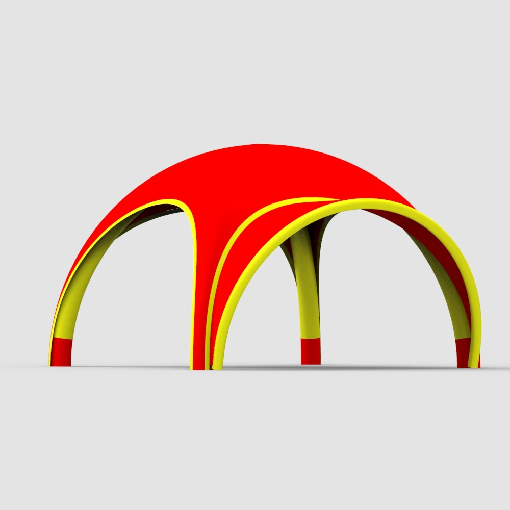 KCCE Promotional UV proof 4x4m canopy tent inflatable dome//