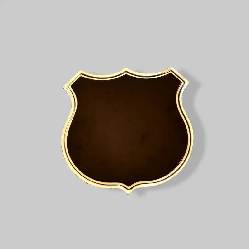 Factory wholesale custom is popular shield Route 66 custom sign metal tin sign mini tag License Plate with fridge magnet