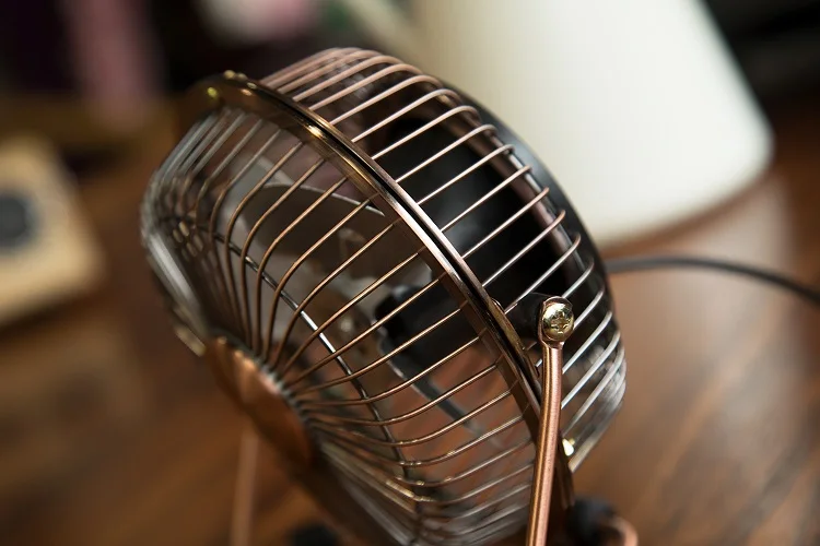 New hot OEM logo print custom mini fan portable rechargeable