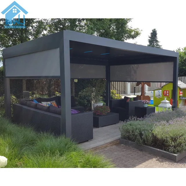 louvered roof pergola kits pergola roof system hot dipped galvanized column metal base bracket