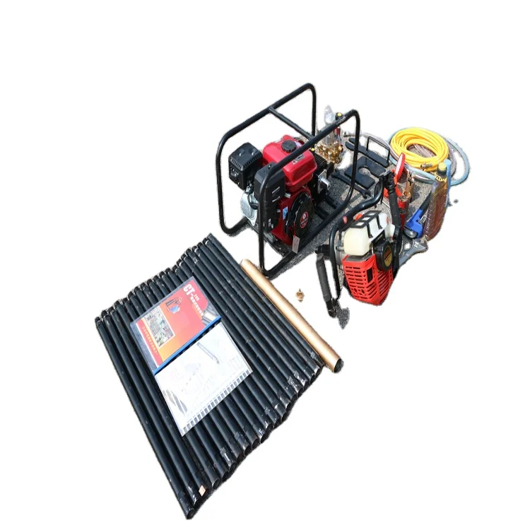 Portable Handheld Geological Survey Mineral Survey Core Sampling Type 20 backpack drilling rig