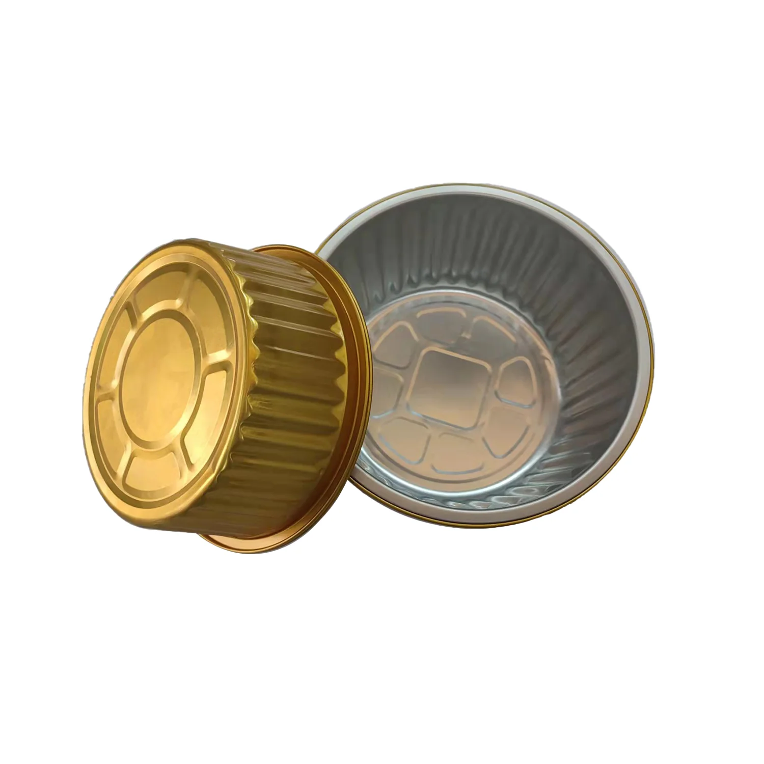 Круглая алюминиевая противень для выпечки хлеба тарелка блюдо духовки одноразовый пищевой контейнер