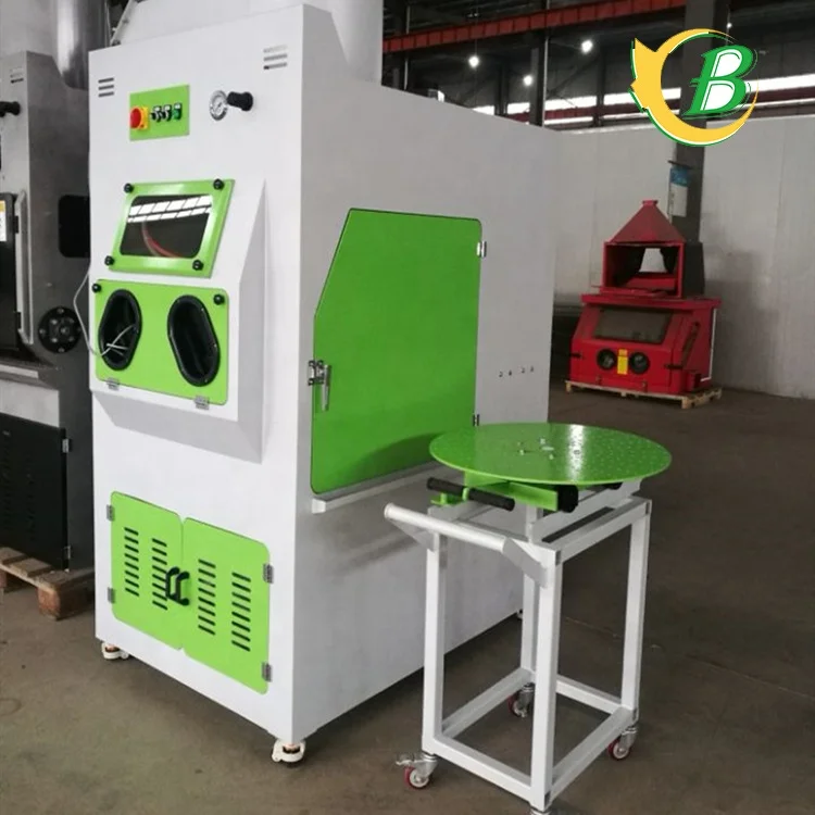 Portable Dry Sand Blasting Machine Pressurized Sandblaster Cabinet Manual Sandblasting Machine