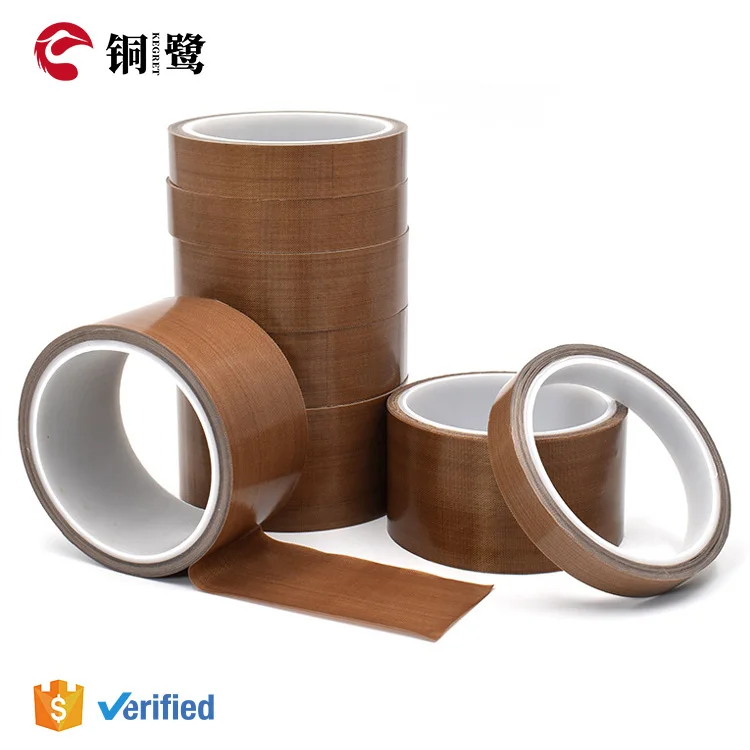 KEGRET Heat Resistant Rolled Ptfe Fiberglass Tape For Thread Seal Petroleum Chemical Industry Vacuum Packing Te-flon Tape Ptfe