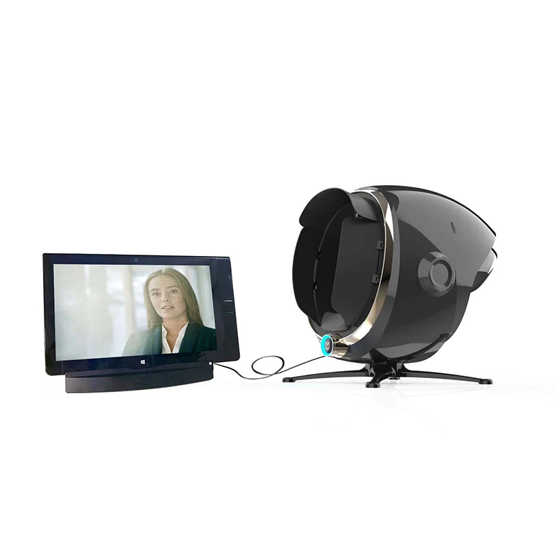 Высококлассный 8 портативный 3d анализатор кожи/машина для анализа кожи для проблем с кожей