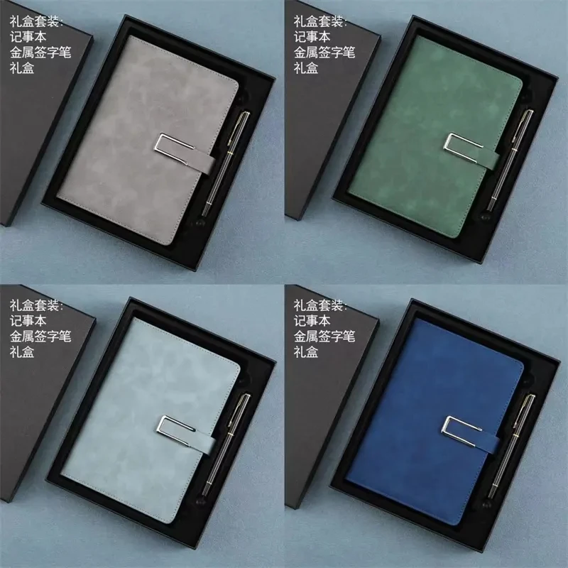 Custom logo Business anniversary Gift Promotional Vaccum bottle pen notebook Umbrella Corporate luxury Gift set