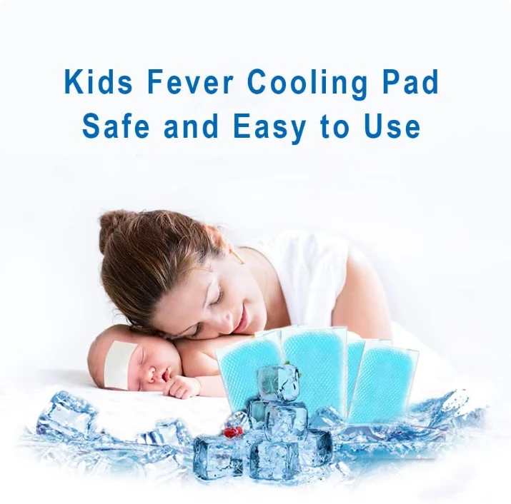 Transparent Cooling Relief Wound Dressings Effective Fever Management Fever Reducer Patches Headache Pads Cooling Relief Comfort