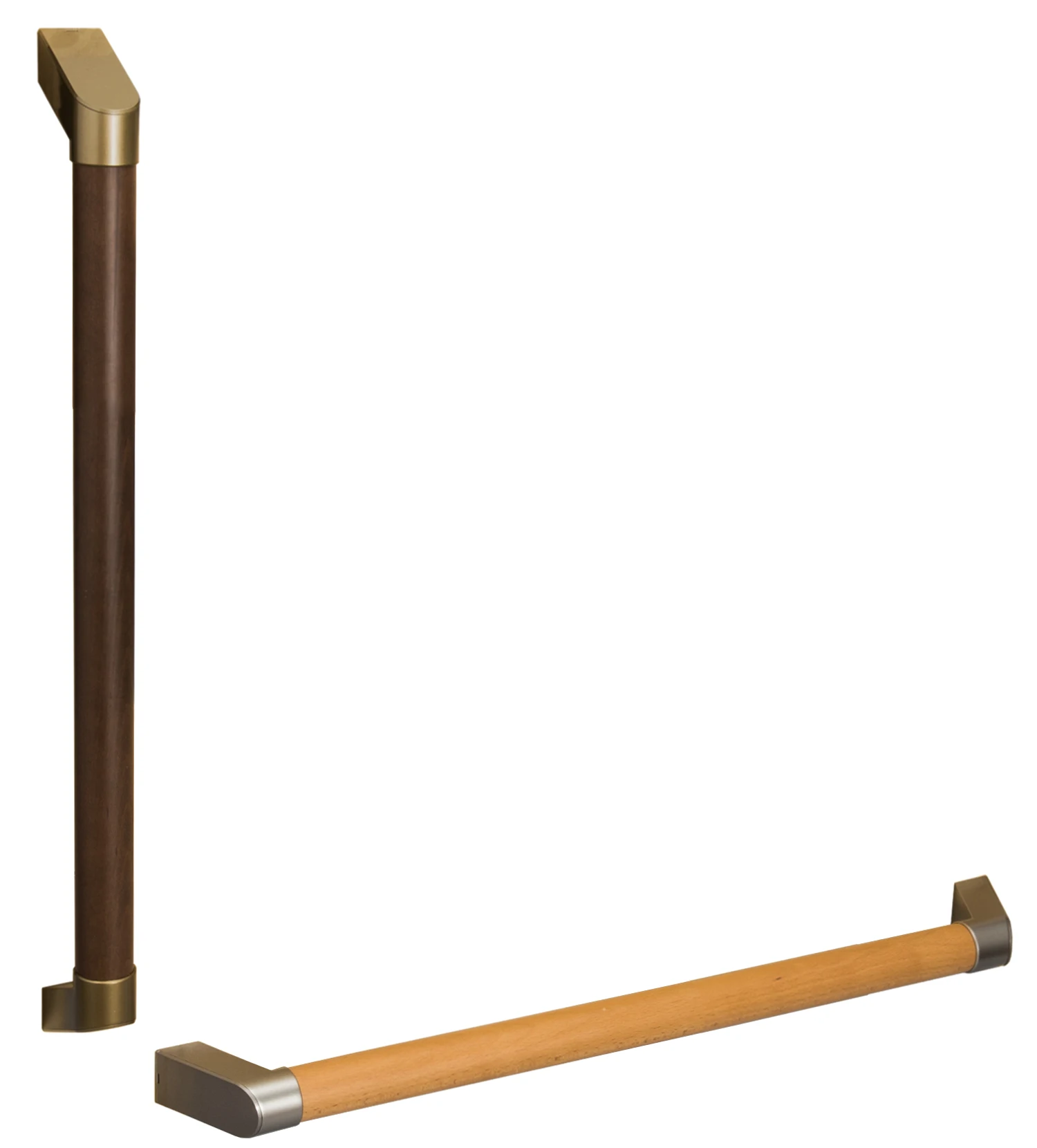 (length 935mm)  NE Wooden Stairs Hallway Silver Bracket balustrade industrial metal handrail for outdoor