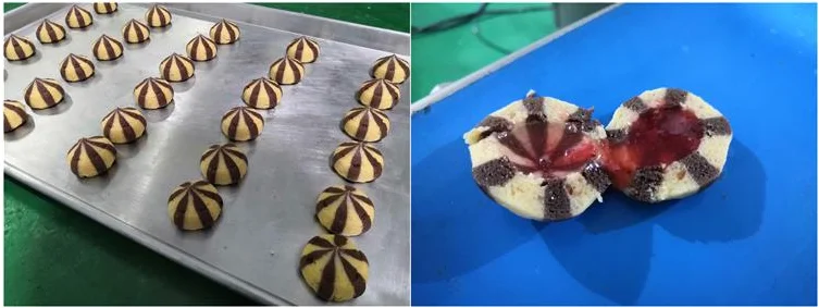 Manufacturer multi-funcation soft biscuit making machine filled cookies maker making machine