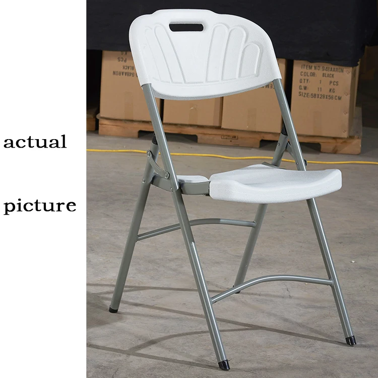 Folding Chairs Wholesale Cheap HDPE for Weddings Versatile Foldable Plastic Stainless Steel Plastic Table and Chairs Modern