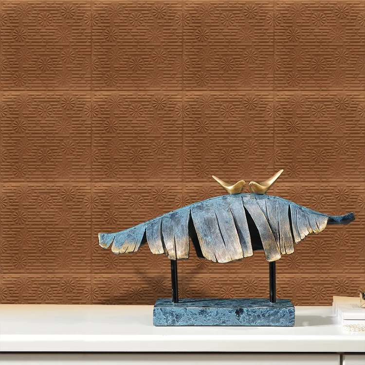  Дешевые обои для продажи самоклеящиеся настенные плитки 3d из пеноматериала и кирпича Настенные оптом украшение дома теплые цветные