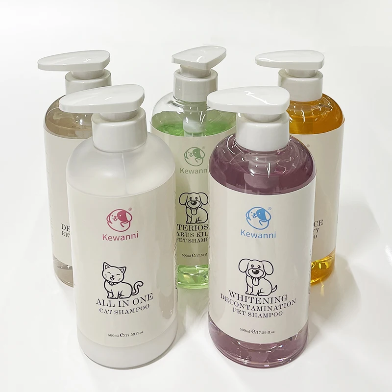 organic natural dog shampoo customizable low MOQ private label Soothe Sensitive Skin wholesale dog shampoo for dog Deep Cleaning