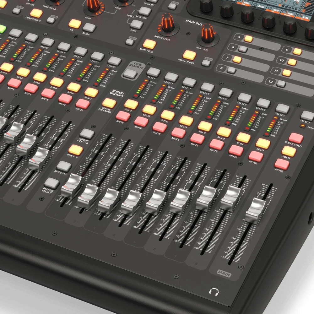 Behringer X32 производитель аудио цифровой консоли сценическая музыкальная система 16 XLR входов 8 XTR выходов микшер