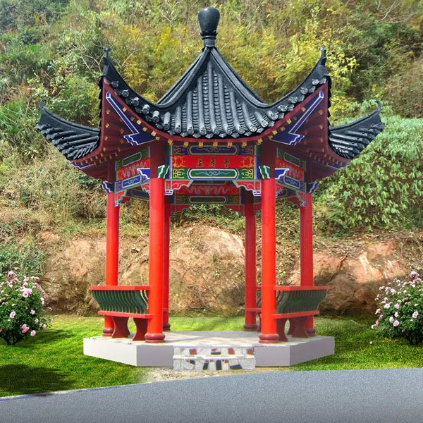 Chinese style antique dragon pattern glazed black roof tiles