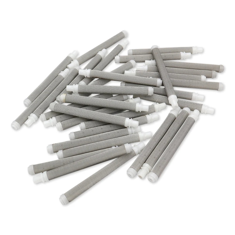 Распродажа, фильтр для краски с безвоздушным распылителем, 60 фильтров, подходит для большинства фильтров для распылителя краски без воздуха