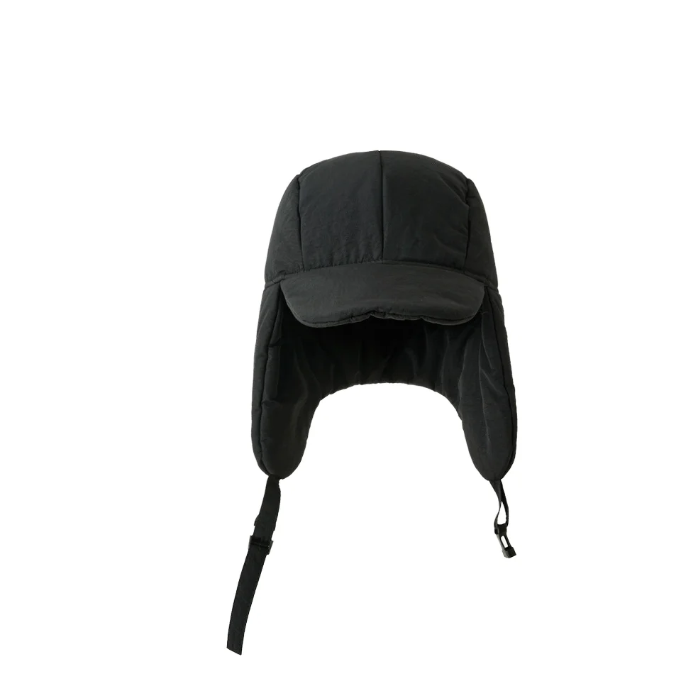 Custom Winter Trooper Hat Plush Fleece Trapper Hat with Windproof Knitted Brim Ear Flap Ski Snow Cycling-for Cold Winter Sports