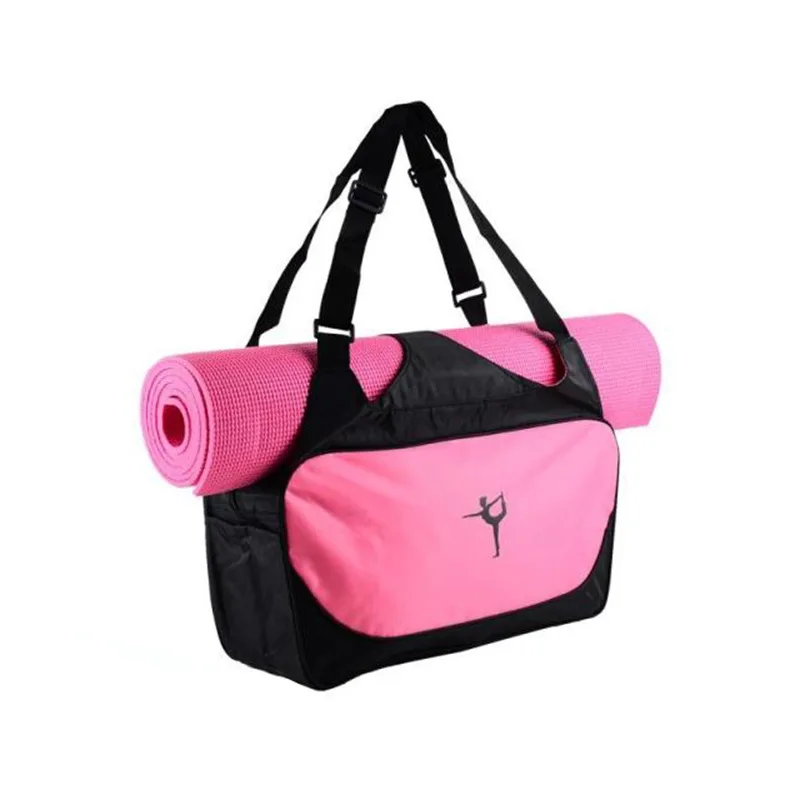 Китайские спортивные сумки O022 из Гуанчжоу для активного отдыха, легкая Спортивная дорожная розовая спортивная сумка для йоги, пилатеса (1600132404424)