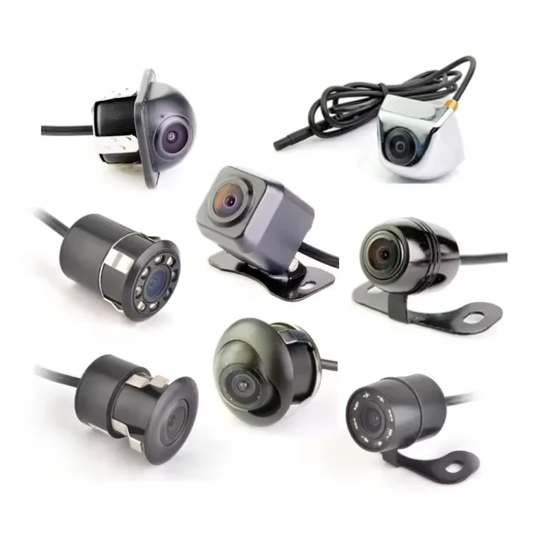 Universal HD CCD 4 LED Night Vision Car Rear View Camera 120-170 Degree Wide Angle IP68 Waterproof Car Reverse Camera