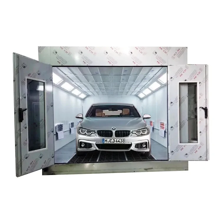 Whole sale car spray booth oven car painting water based paint