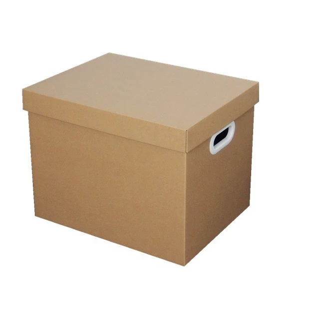 High Quality Packaging Cardboard Corrugated Boxes Paper Sundries Office Desktop Storage Box