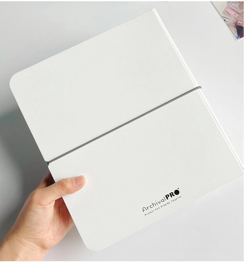 Customizable album qatar 2023 with 3 Ring binding PP Transparent 2 pockets Collection photo album book