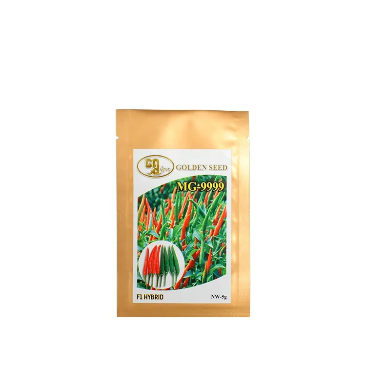 High quality seeds organic sacha inchi 3 sides sealed seed packaging bag