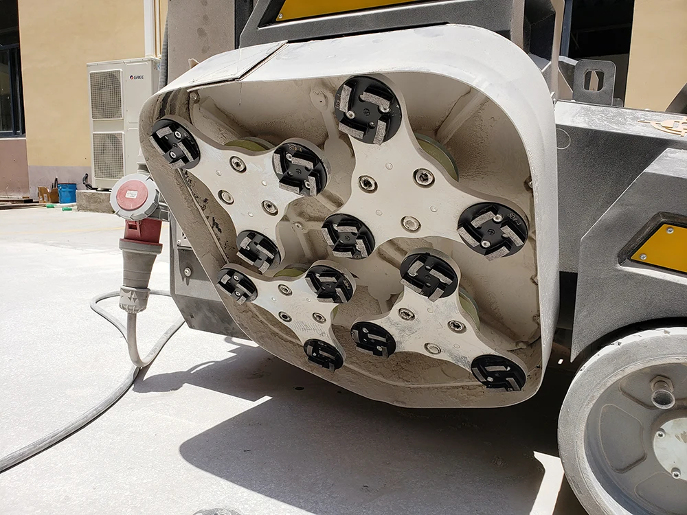 Land Armor concrete grinder remote floor grinding machine cement polisher