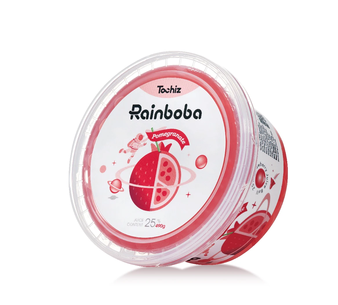 Тайваньский производитель сладкие и кислые гранатовые шарики из желе 490 г для Пузырькового
