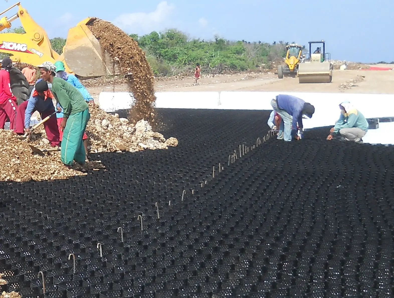 Hdpe Ультразвуковая сварка по лучшей цене для дорожного строительства пластиковая