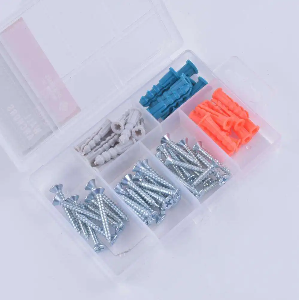 Dreieins 62 шт. M4 крепежный расширительный анкерный болт с винтом