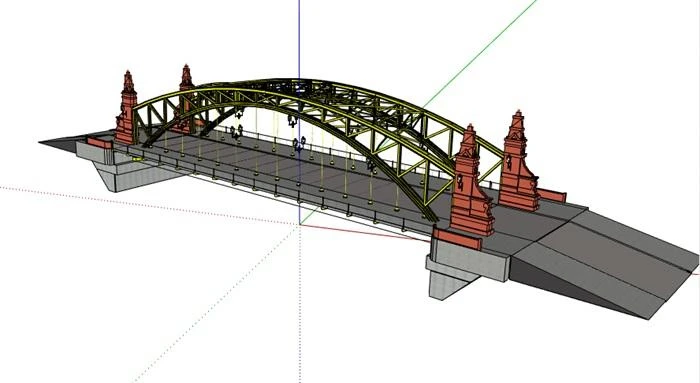 Build Bailey for Sale Customized Prefabricated Steel Structure Bridge Skywalk Bridge